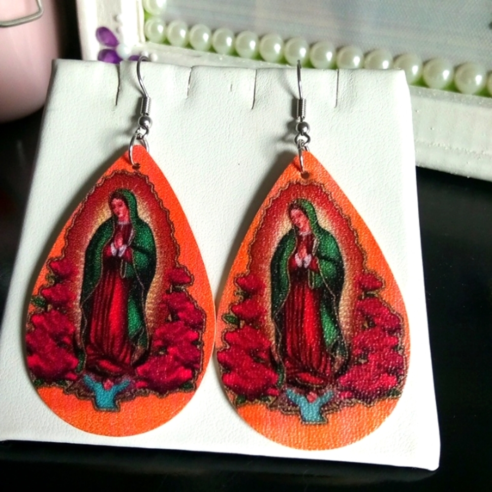 🆕 Virgin Mary Earrings